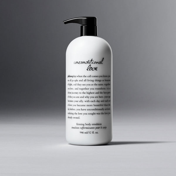unconditional love firming body emulsion