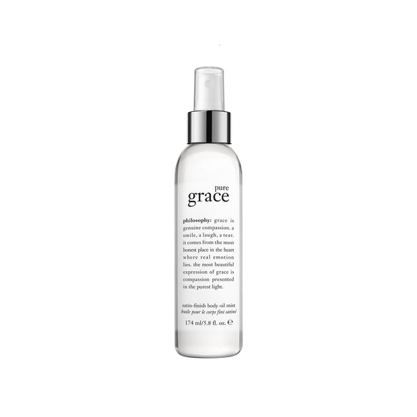pure grace satin-finish body oil mist