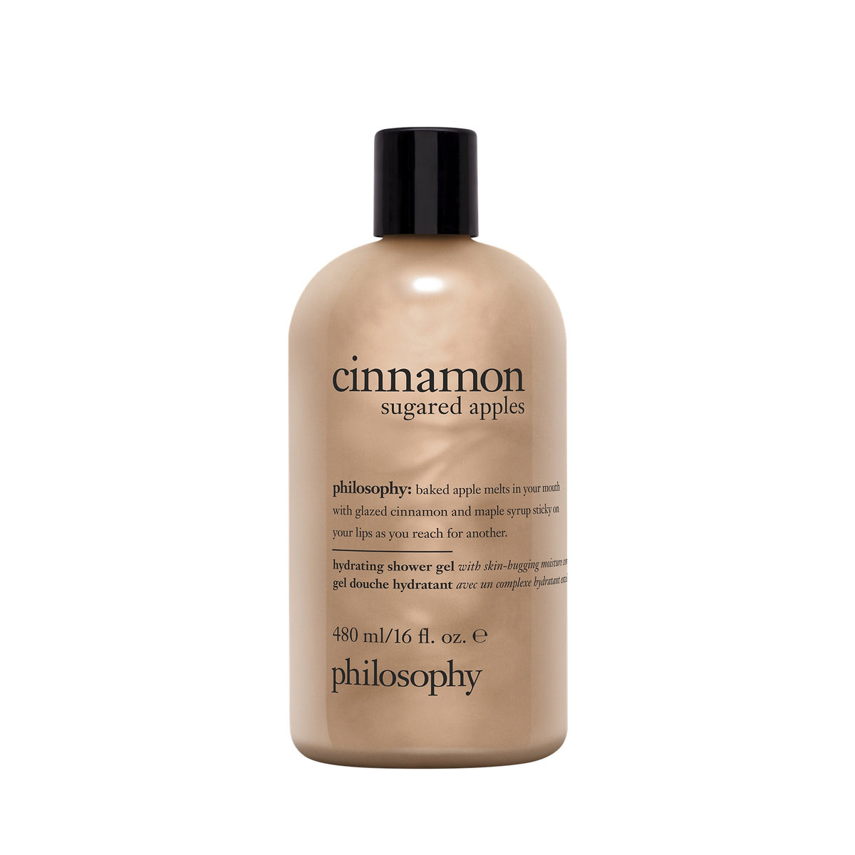 cinnamon sugared apples hydrating shower gel