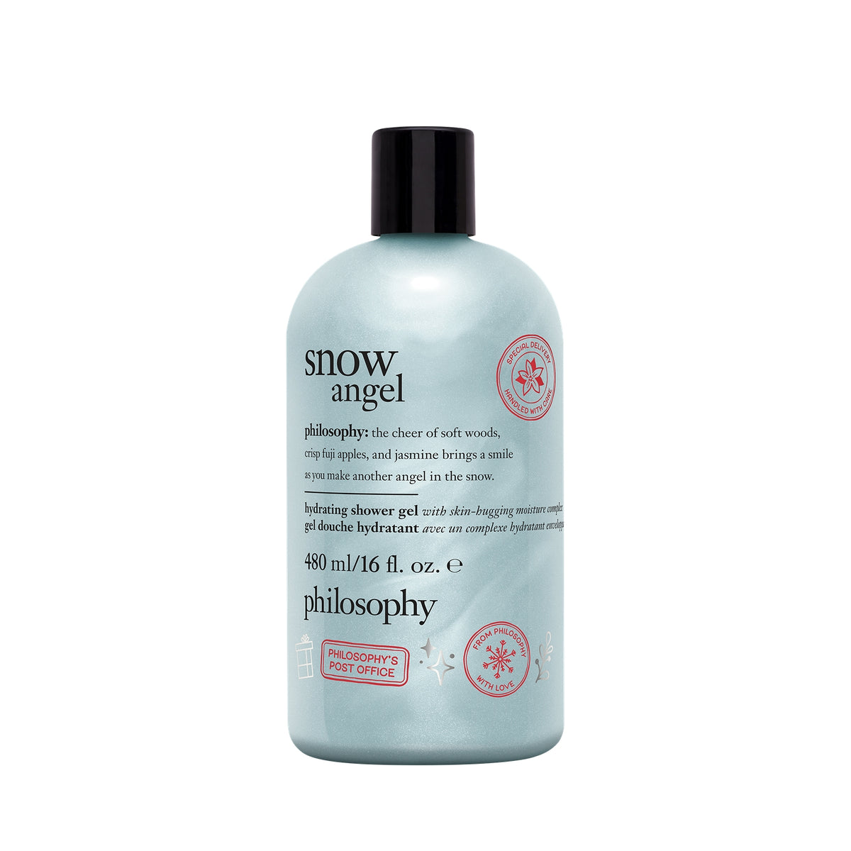 snow angel hydrating shower gel