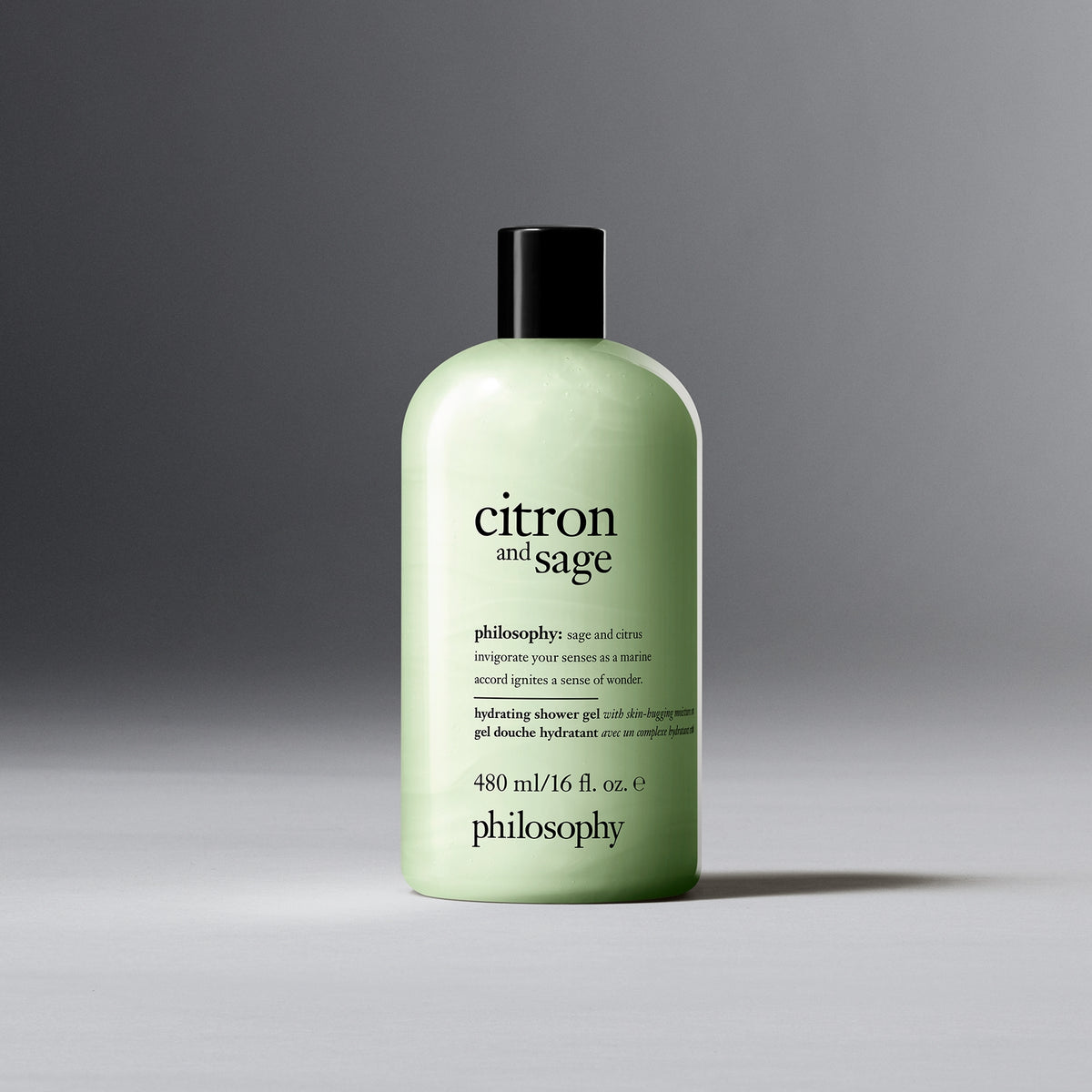 citron and sage hydrating shower gel